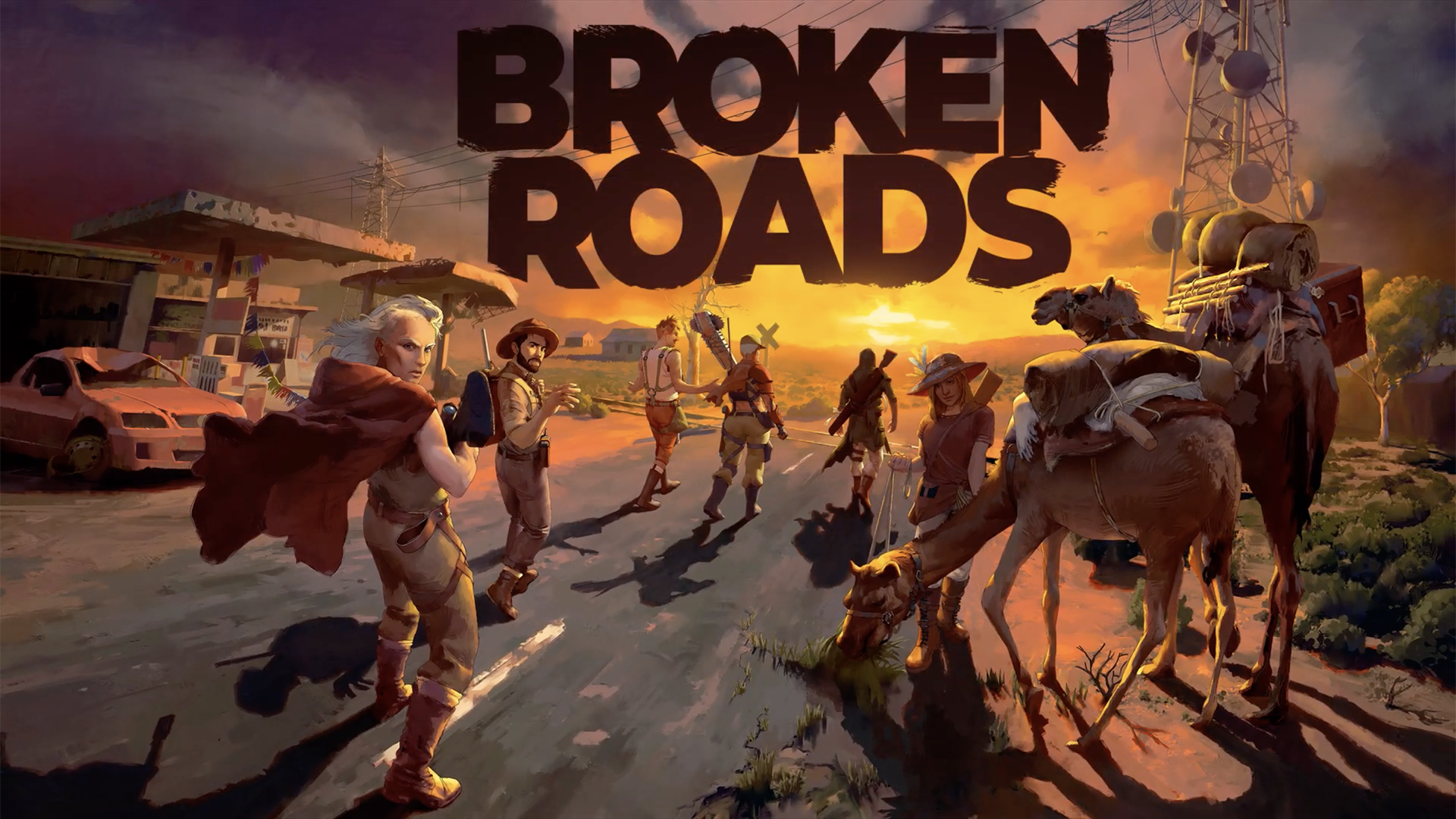 Австралийский постапокалипсис в трейлере Broken Roads с выставки PAX Online  2020 - RPGNuke