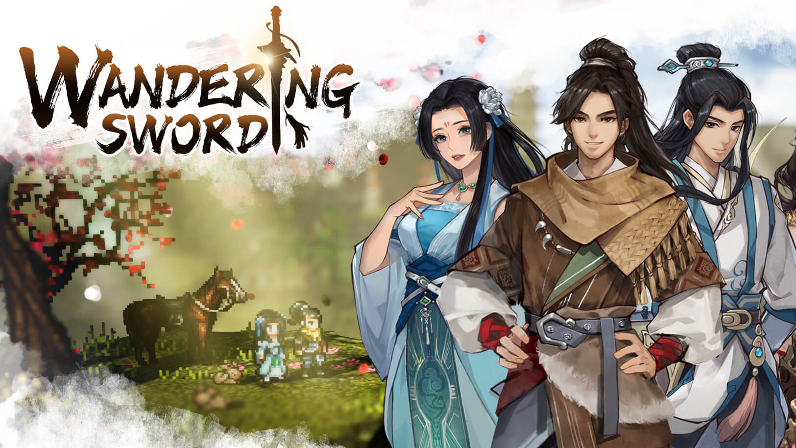 Wandering Sword русификатор. Sima Ling Wandering Sword. JRPG.